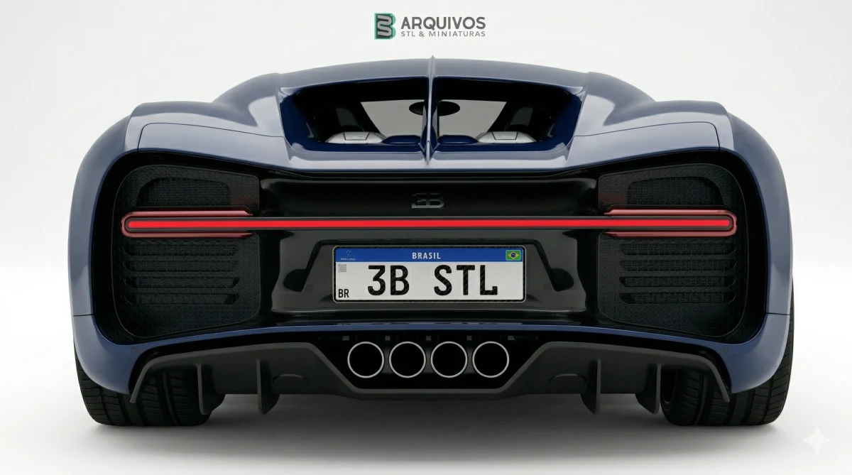 Modelo 3D STL - Bugatti Chiron Sport 2019 — foto 5